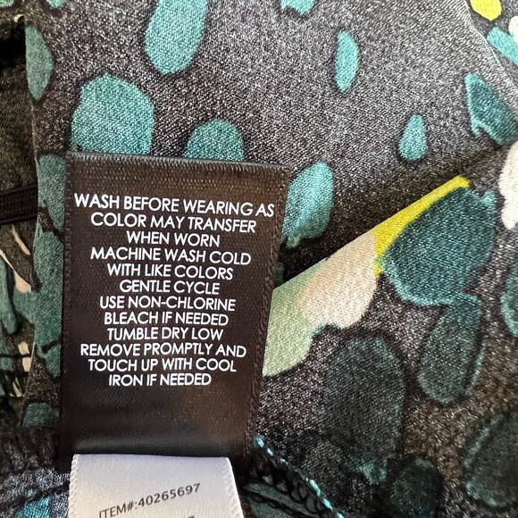 Torrid Women's Plus Size Teal Dot Print Square Neck Crop Cami - Size 6 - NWT - Picture 9 of 9